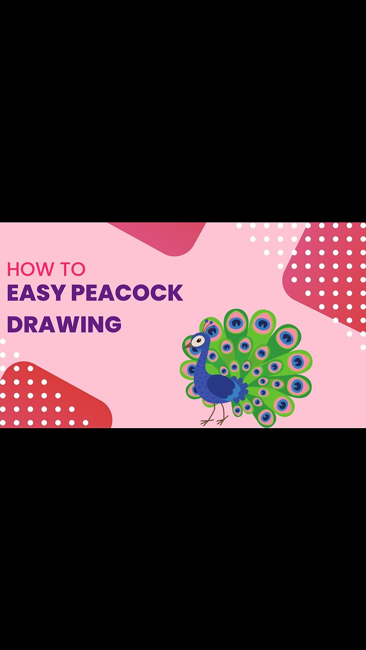 Easy Peacock Drawing With Oil Pastel Colour, HD Png Download - vhv