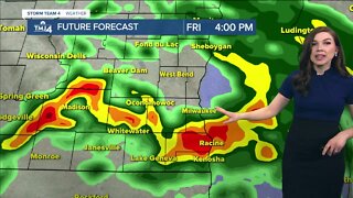 Rainy Friday evening ahead of beautiful Saturday