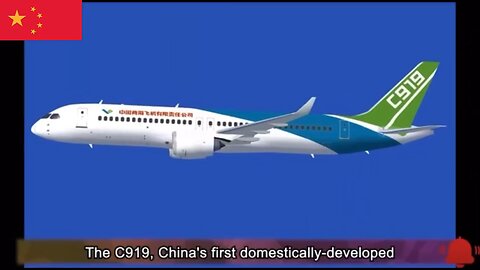 C919 takes off from Shanghai