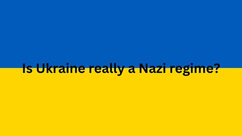 Ukraine – really a Nazi regime?