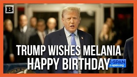 4/27/24 - Trump Wishes Wife Melania Happy Birthday White He s Stuck At A Courthouse For..