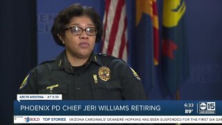 Community reacts to Phoenix PD Chief Williams' retirement