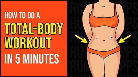 How to do a Total Body Workout at Home in 5 Minutes | Workout at Home