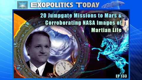 20 Jumpgate Missions to Mars & Corroborating NASA Images of Martian Life