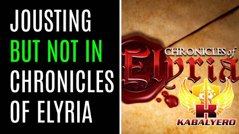 Chronicles of Elyria - Jousting Is HERE Right NOW But Not In COE - Gaming / #Shorts