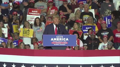 Trump's speech in Macomb Co 10/1/2022