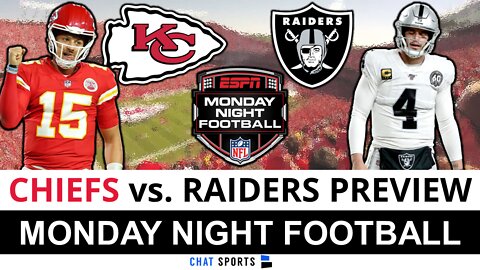 Kansas City Chiefs vs. Las Vegas Raiders Preview | NFL Week 5 Monday Night Football