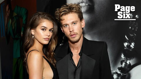 Austin Butler and Kaia Gerber 'making out all night' at W mag bash