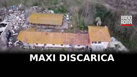 Maxi discarica abusiva alle porte di Fiumicino