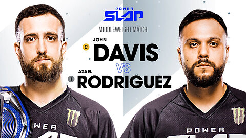 Middleweight Title Match - John Davis vs Azael Rodriguez | Power Slap 5 Full Match