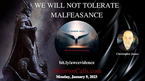 We Will Not Tolerate Malfeasance
