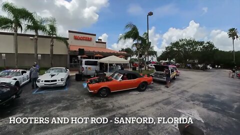 68 Camaro Racing Car - Hooters and Hot Rods - Sanford, Florida