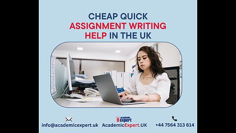 Cheap Quick Assignment Writing Help | AcademicExpert.UK