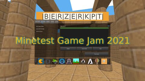 Minetest Game Jam 2021 | Berzerkpt (Placed 16th)