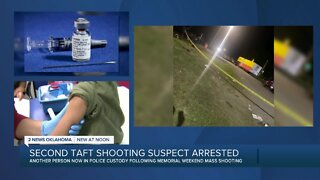 Second person arrested in connection with Taft festival shooting