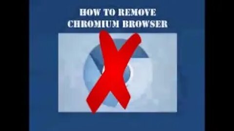 How to remove / uninstall Chromium