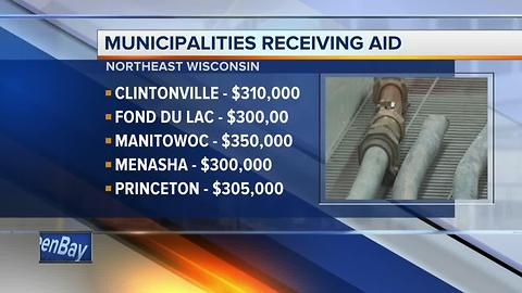 Communities to receive funding to fix lead pipes