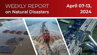 Weekly Report on Natural Disasters #6. Earthquake & Tornadoes in USA, Floods in Russia, Storm in UK