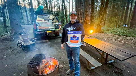 Truck Camping and Trout Fishing - Gourmet Catch and Cook