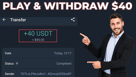 Receive $40 Tether When You Play This Easy Game (Withdrawal Proof)