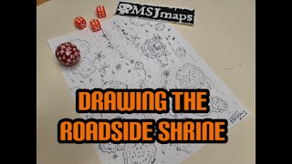 Drawing the Roadside Shrine