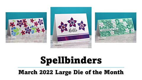 Spellbinders | March 2022 Large Die of the Month