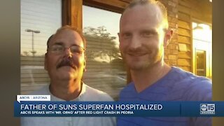 Phoenix Suns superfan "Mr. ORNG" needs community help as his father remains hospitalized