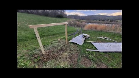 Building a new target stand for my gun range