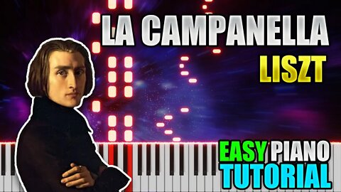 La Campanella - Liszt | Easy Piano Tutorial