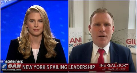 The Real Story - OAN NY Vaccine Mandates with Andrew Giuliani