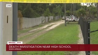 Death investigation near Bonita Springs High School