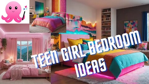 what a TEEN GIRL WANTS AS A BEDROOM - AI
