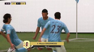 Fifa21 FUT Squad Battles - Mason Greenwood goal from counter attack