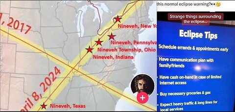 ECLIPSE WARNINGS & STATE OF EMERGENCY*ARE THESE LAST DAYS OF THE USA?-BIBLICAL JUDGEMENT COMING?*