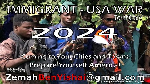 Migrant - USA War 2024 By: #Shiloh_ZemahbenYishai