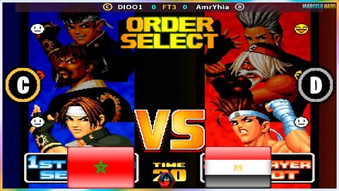 The King of Fighters '98 (DIOO1 Vs. AmrYhia) [Morocco Vs. Egypt]