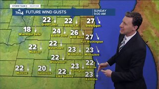 Sunday will feel like winter with cold temperatures, wind