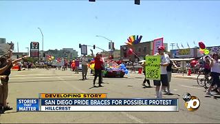 San Diego Pride braces for possible protest