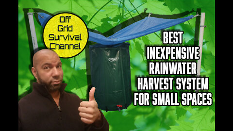 BEST Rain Water Harvest System for Inexpensive small spaces by Vingli