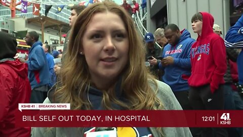 Jayhawks fans react to news Bill Self will not coach Big 12 Tournament games against West Virginia