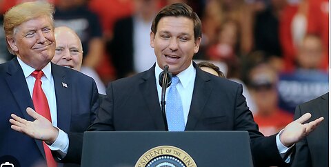 DeSantis Defies the Deep State: Quits and Endorses Trump (as we predicted 15 months ago)