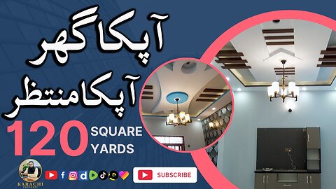 120 Square Yards - Sector R - West Open - Brand New House For Sale in Gulshan-e-Maymar