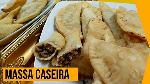 Como fazer Massa de Pastel caseira