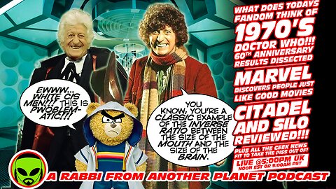 LIVE@5: Today's Doctor Who Fandom Look at the Past!!! Citadel!!! Silo!!! Marvel!!!
