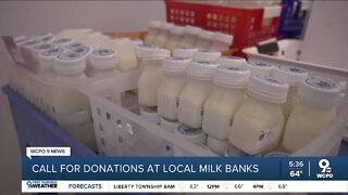 Call for donations for local milk bank