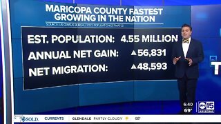 Maricopa County leads nation in population growth