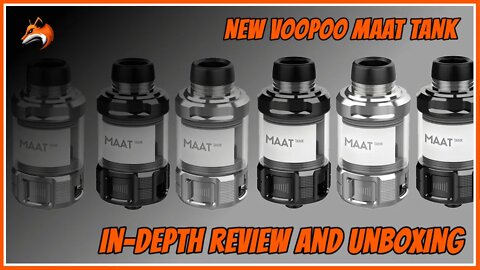 🦊New Voopoo MAAT tank sub Ohm TPP tank unboxing and review: my smoothest vape yet ?🦊