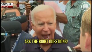Biden REALLY Doesn't Like To Answer Questions