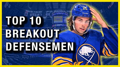 Predicting 10 Breakout DEFENSEMEN for the 2023-24 NHL Season