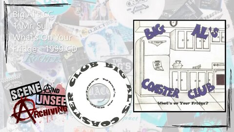 Big Al's Coaster Club- What's On Your Fridge?(1999 CD) 1 Mr. Sulu. St. Johns Michigan Christian Ska